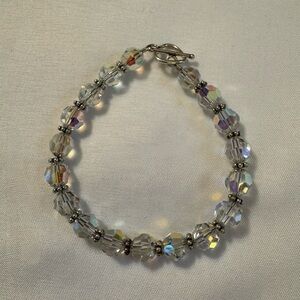 Elegant Silver Crystal Bracelet
*3 for $30